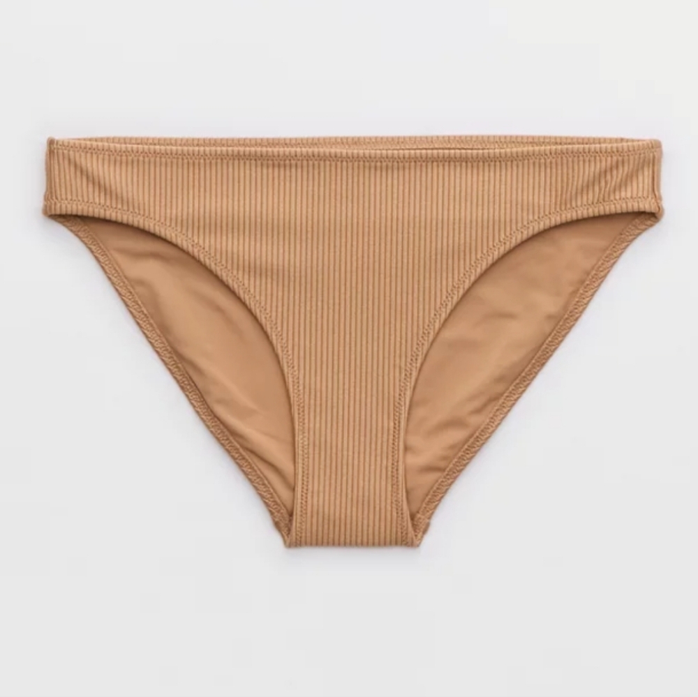 NWT Aerie Shine Rib Bikini Bottom